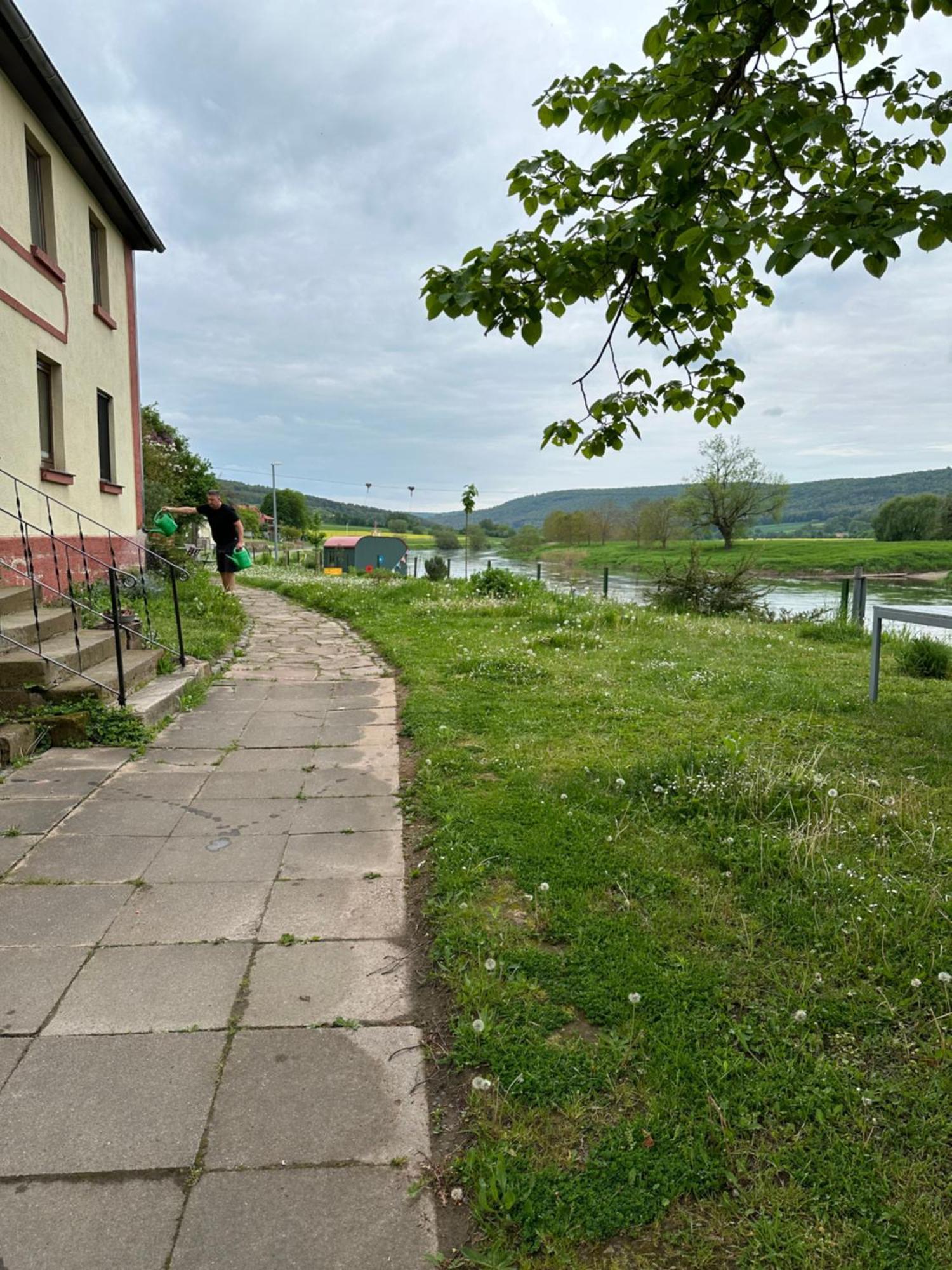 Haus An Der Weser Oedelsheim Εξωτερικό φωτογραφία